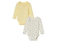 Комплект дитячих боді Lupilu 86-92 см / 12-24 місяців 2 шт 100% органічна бавовна