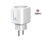 Розумна Zigbee розетка Smart plug 20А біла