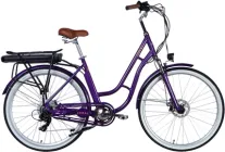 Електровелосипед Dorozhnik ECORAL AM DD FR AL 19" 28" 48В 17.5А*год 500Вт 2026 Фіолетово-синій (ELB-D-28-120)