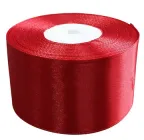 Атласна стрічка 4см (±5мм) x 33м Червоний Marill (LA4033-26)