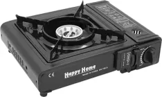 Портативна туристична газова плита під газові балони Happy Home BК-155-A (YT19979)