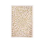 3D стрази самоклеючі для обличчя, тіла та волосся 1 лист, Золотистий діамант