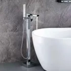 Підлоговий змішувач для ванни з душем Epelli Del Bagno Chromo