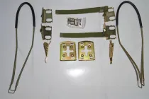 Кріплення лижне напівжорстке з пружино