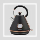 Електрочайник з термометром Berdsen 1.7л BD-701 чорний (370100)