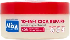 Багатофункціональний відновлювальний крем Mixa Cica Repair+ щільної текстури для потрісканої, огрубілої чутливої шкіри тіла 150 мл (3600551188331)