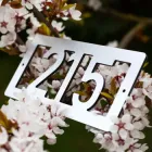 Табличка з номером - (F22) 134мм x 64мм