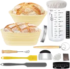 Набір для домашньої випічки на заквасці 11 в 1, комплект для приготування хліба