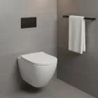 Унітаз підвісний AM PM X-Joy C85A1703SC безобідковий з сидінням з дюропласту