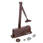 Доводчик до дверей Avers на 85 кг, коричневий з плавним ходом, DC-85-BR