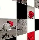 Шпалери вологостійкі на паперовій основі New Service чорно-білі 0,53х10,05м (207-11)