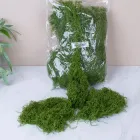Імітація моху з штучних матеріалів 100грам ЗЕЛЕНИЙ