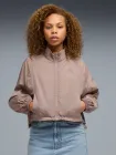 Спортивна вітровка жіноча Her Relaxed Full-Zip Woven Jacket Sandst