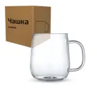 Чашка скляна 500 мл 201-36