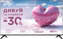 Телевізор Ergo 55" 55GUS6500