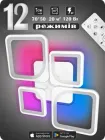 Люстра світлодіодна 517 Light 3color з пультом 120Вт Білий (01672)