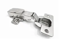 Петля меблева GTV накладна 110° Clip-On D-35мм з доводчиком Нікель для ДСП (MP0004)