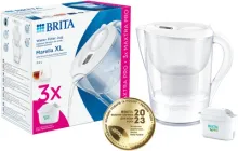 Фільтр-глечик Brita Marella XL MXpro білий + 3 картриджі (1052782)