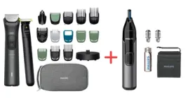 Універсальний тример Philips MG9556/15 серії 9000 (19-в-1) + Тример для носа, вух PHILIPS NT3650/16 серії 3000 у подарунок!