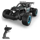 Машинка на радіокеруванні JJRC Q102 1:14 Blue – RC позашляховик, LED-фари, незалежна підвіска, повністю пропорційне керування, до 25 км/год, до 25 хвилин