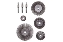 Набір щіток Intertool з рифленого дроту 5 шт. (BT-0500)