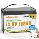 Акумулятор LifePo4 168Ah 12V 2150Wh FLYFOREE с Bluetooth 5.0 для інвертора ДБЖ ( Літій залізо фосфатний ) BMS батарея Kepworth (AKBFLS02)