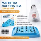 Сімейна, Дитяча настільна магнітна шахова гра з полем на 20 магнітів MagnetBattle