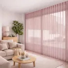 Мультиштори 3 в 1 DECOLIV вертикальні тканинні DN-11-1 рожевий 100*150см