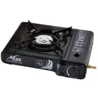 Портативна газова плита подвійної дії з адаптором у кейсі MAX