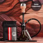 Кальян Yahya Kernel Mini Full Set Black 45 см + Щипці у подарунок