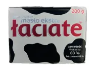 Масло вершкове Laciate Maslo Extra 83 % 200 г (SM0490)
