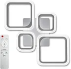 Люстра світлодіодна стельова LUMINARIA OVAL 80W 4S RC 725/423 WHITE 220V IP20 (6951635239553)