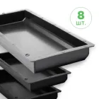 Форма для Бордюру 8шт 500x210x45 для тротуарної плитки, Верес-2007