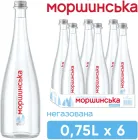 Упаковка мінеральної природної негазованої води Моршинська Преміум 0.75 л x 6 пляшок (4820017001304)