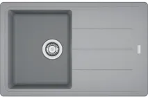 Кухонна мийка граніт FRANKE Basis BFG 611-78 (114.0565.087) сірий камінь