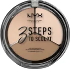 Палетка для контурування NYX Professional Makeup 3 Steps To Sculpt 01 Fair 5 г (800897098322)