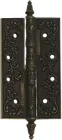 Петля дверна Antique Collection ВН350 125 W9 R 125х31 мм права Бронза антична (TD5473)