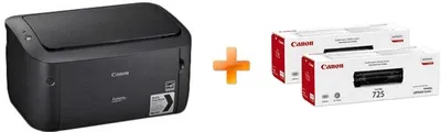 Принтер Canon i-SENSYS LBP6030B (8468B042AA) + 2 картриджа в комплекте!