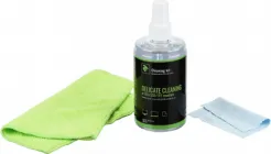 Набір для чищення 2E 300 мл Liquid for LED/LCD + 2 серветки: 20х20 і 10х10 см Green (2E-SK300L)