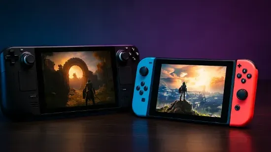 Steam Deck чи Nintendo Switch: що вибрати для портативного геймінгу?