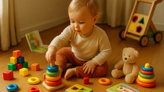 Найкращі іграшки для малюків 1–2 роки: розвиток моторики і мовлення