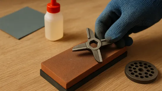 Як правильно заточити ніж для м’ясорубки вдома