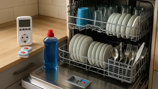 Скільки електроенергії споживає посудомийна машина?