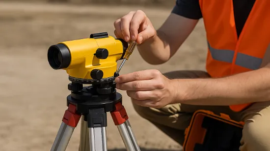 Точність нівеліра: як перевірити та відкалібрувати прилад у польових умовах
