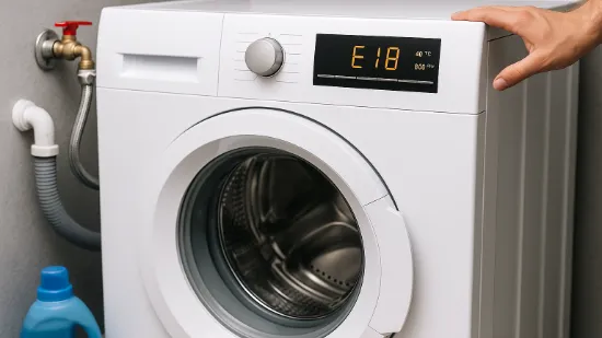 Що означають коди помилок пральної машини