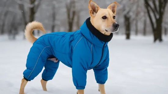 Зимовий комбінезон для собаки: які матеріали реально гріють і не промокають