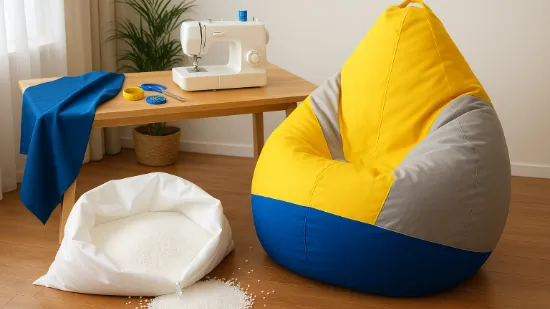 Як зробити безкаркасне крісло своїми руками