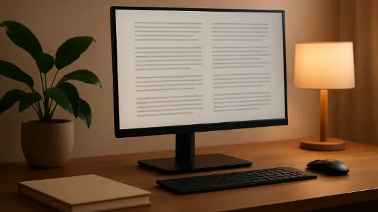 Який монітор вибрати для роботи з текстом: комфорт для очей та чіткість