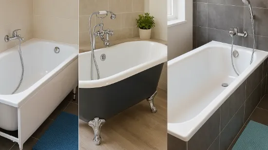 Яка ванна краще: акрилова, чавунна чи сталева