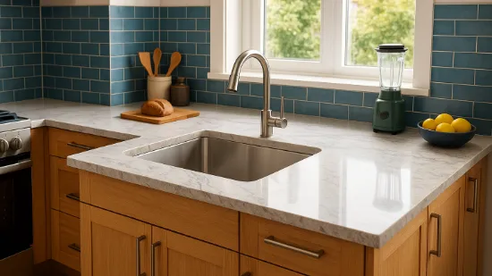 Як правильно підібрати стільницю для кухні: матеріали, термін служби